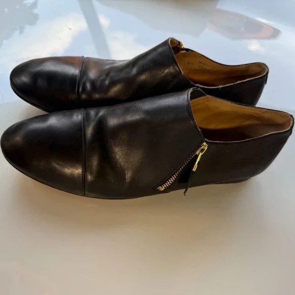 The Office of Angela Scott Mr. Holly Women's Loafers Size 10.5 Chic Quiet Luxury - Picture 3 of 13